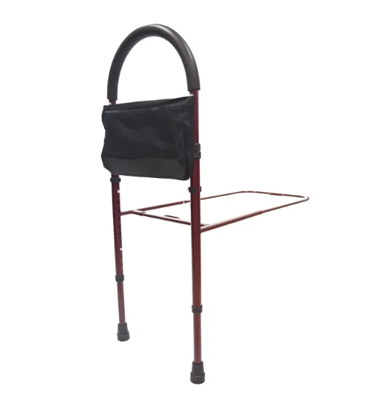 BQ706 fadjustable высота кровать предохранительный рельс с карманом для хранения пожилых кровать опорная рейка слуховые аппараты дома Assist Ручка