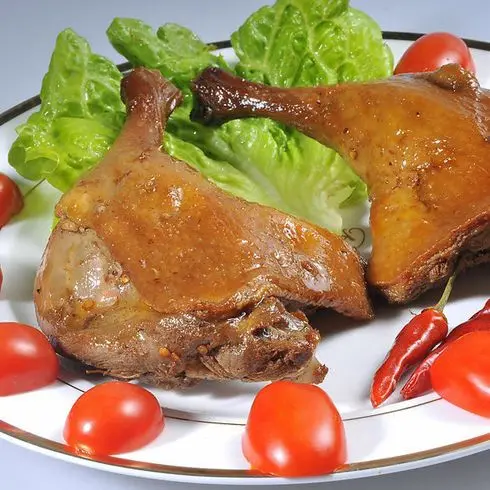 Заводская цена жареное мясо утки закуски утиные ножки с медовым