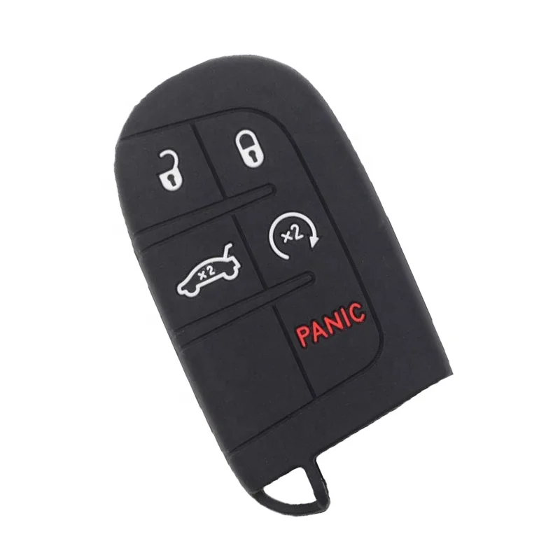 Details about   JEEP GRAND CHEROKEE SMART KEY PROXIMITY REMOTE FOB SHELL CASE COVER SKIN JACKET 