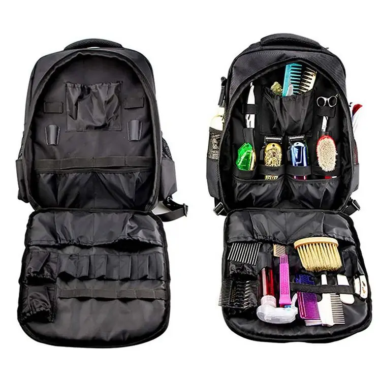 Free Sample Multipurpose Barber Tool Backpack  Bag Makeup Backpack Suit for Your Hairdressing Kit
