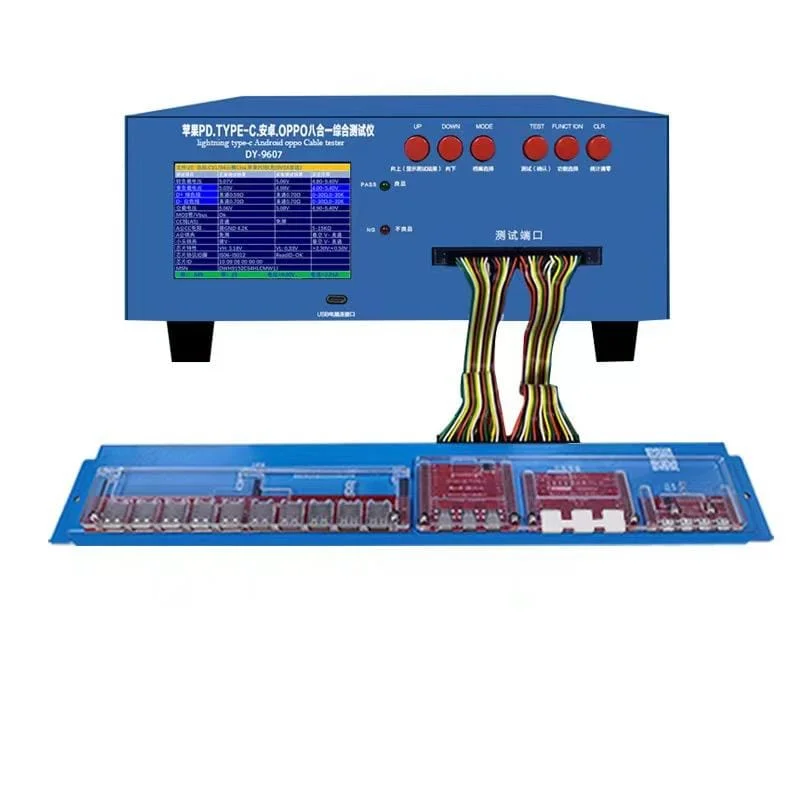 Automatic USB & Data Cable Testing Machine with 900-2000pcs/H Efficiency 220V CE/ISO9001 Certified