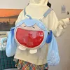 Snowflake large double-shoulder pain bag