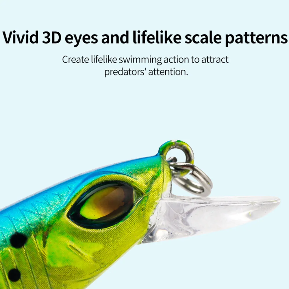 JOHNCOO 150mm 19g Fishing Lure Suspended Jerkbait for Bass