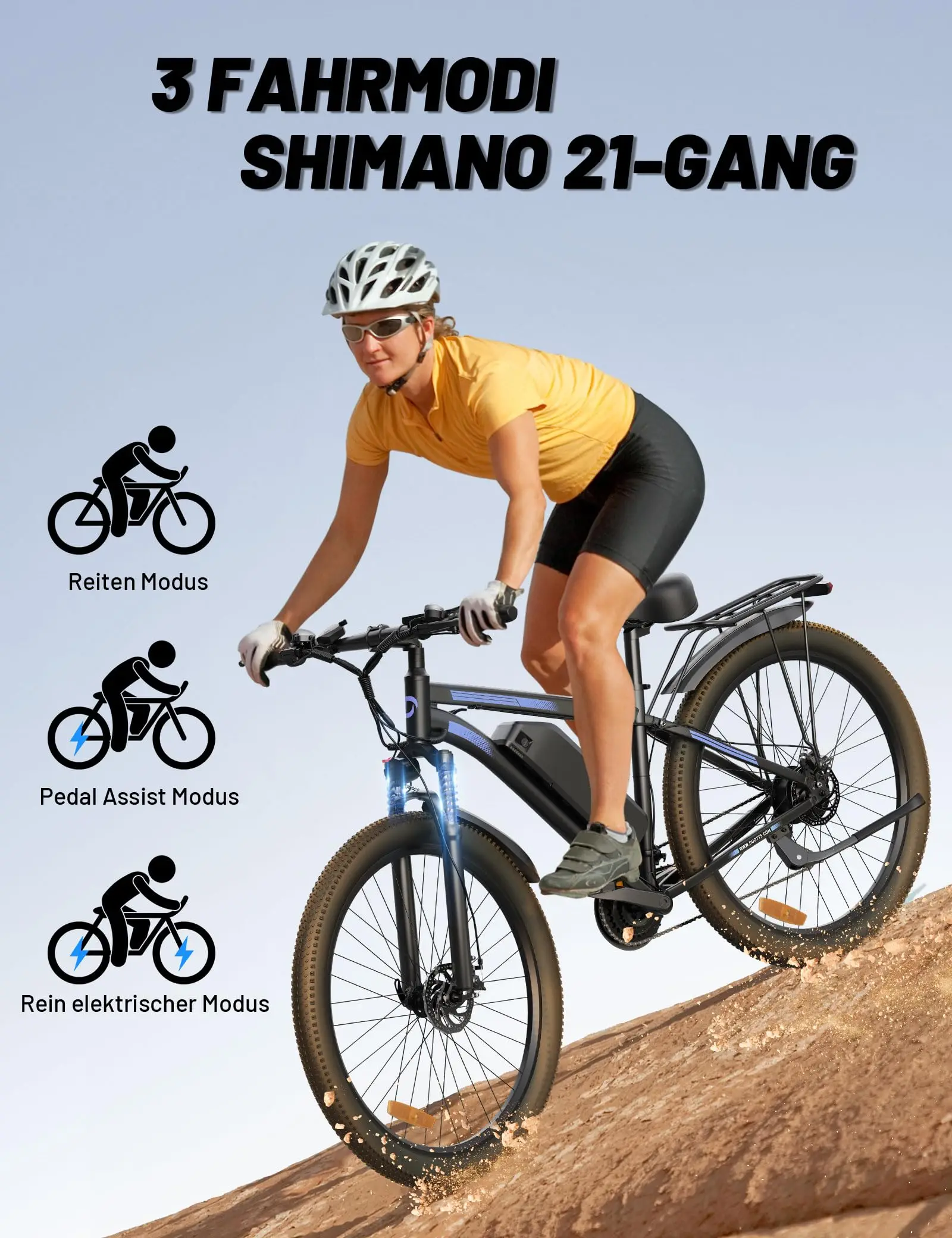 Bici Elettrica MTB 29 Pollici DUOTTS - Potente E Versatile - Foto 3