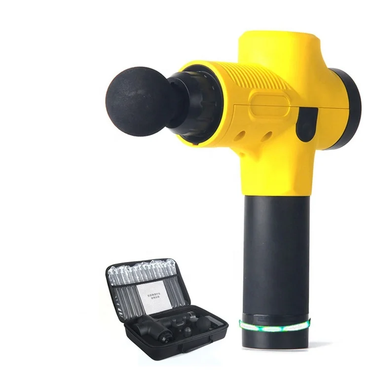 Ручной перкуссионный массажный пистолет для глубоких тканей, массажер для боли в мышцах