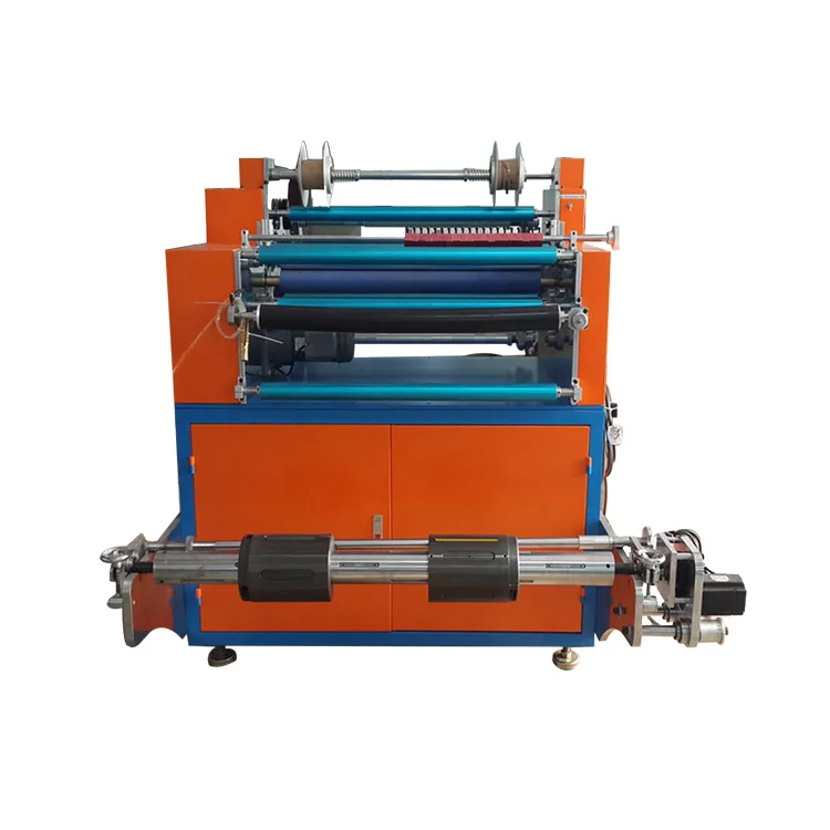 Customized Professional Thermal Transfer Ribbon Cutting Machine Automatic Barcode Ribbon Slitter Rewinder Machine