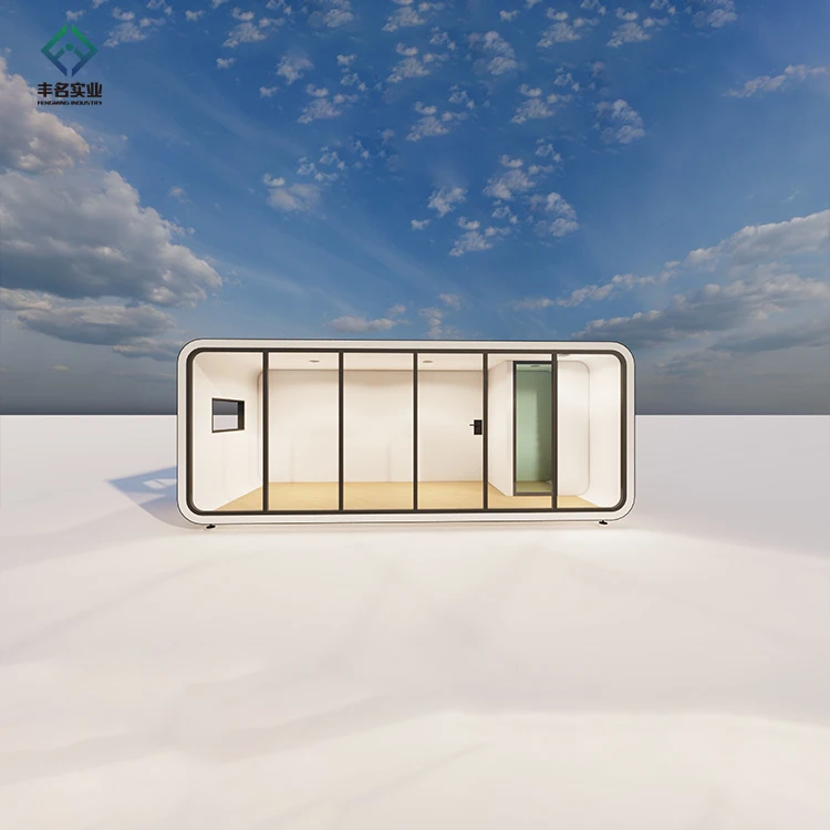China Factory Modular Underground Container Prefabricated  Container House Tiny Home Fiberglass House Prefab Houses for Sale