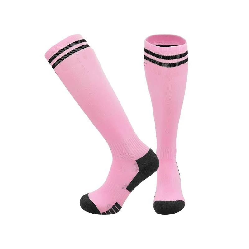 New 2023 Club Soccer Socks Pink Breathable Deodorant Men Football Socks Buy Football Socks