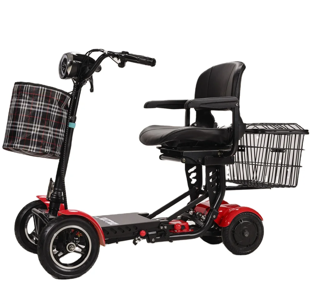 Ideal For Sr. Citizens Enjoy The Freedom Of Foldable 4 Wheel ...