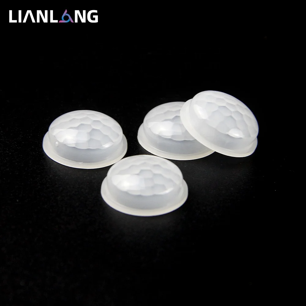 Factory Customization HDPE Plastic LED Lenses & Reflectors PIR Sensor Lens with Human Infrared Motion Sensor & LED Lights