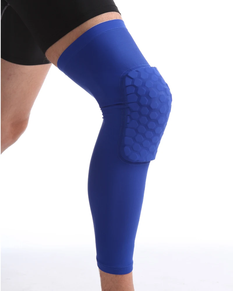 Unisex Long Sleeve Knee Pads For Basketball & Sports – Anti-Collision Protective Gear (Pair)