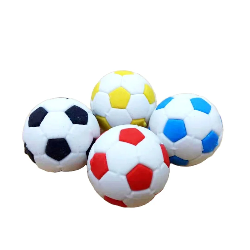 DIY Soccer Erasers Sport Ball Erasers Soccer Miniatures Mini Soccer ...