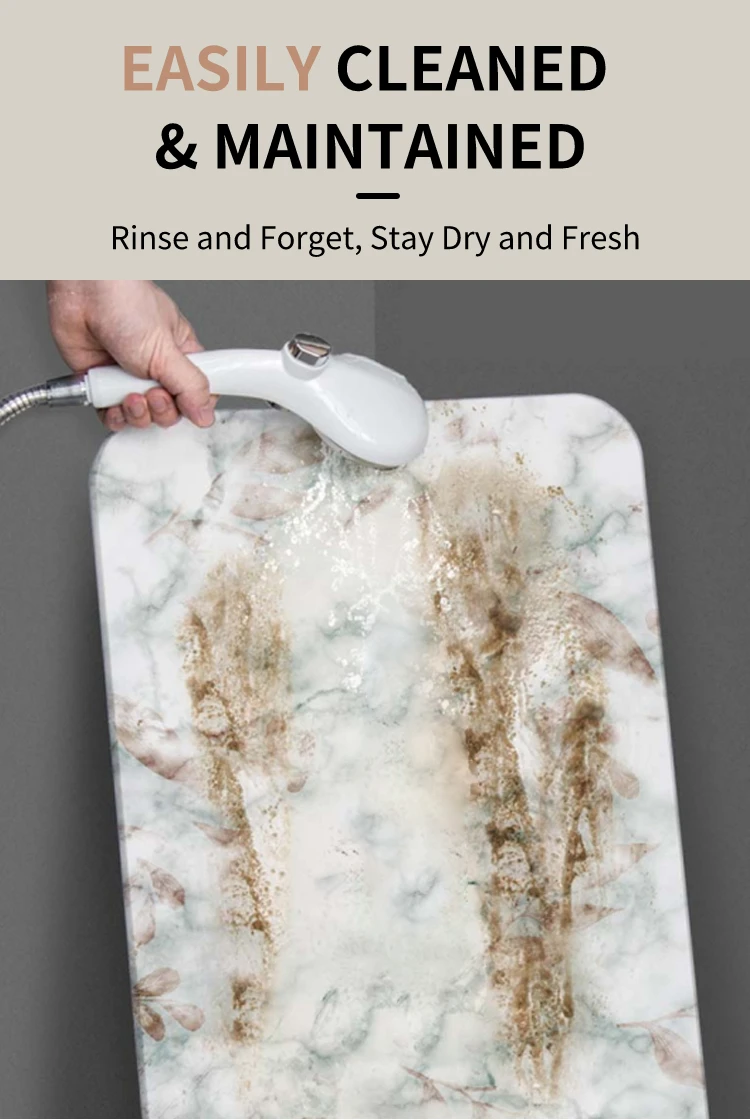 Customized Design Bathroom Quick Drying Diatomaceous Earth Bath Mat
