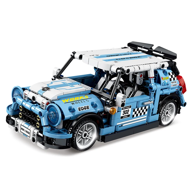 Горячая Распродажа! Сделай Сам Строительная автомобиль блок игрушки с выдвижной ручкой для Функция записи: 12 видов стилей вашей