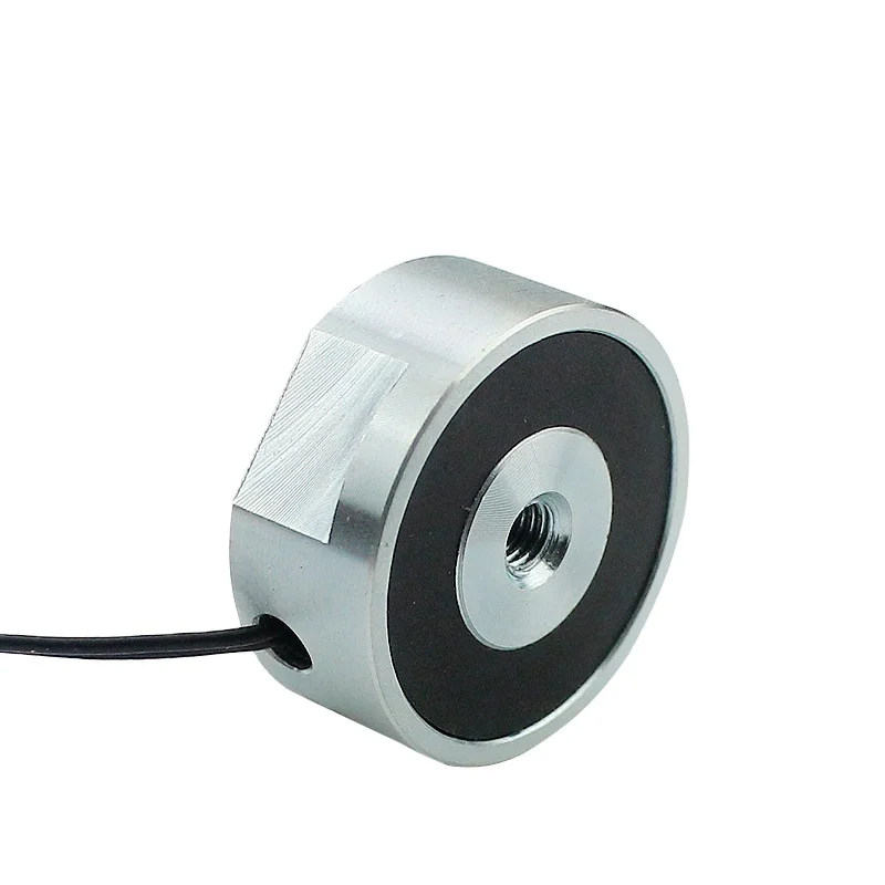 SARY DC 12V Circular Holding Electromagnet LY2510 Holding Force 6KG Solenoid Holding Electromagnetic Chuck