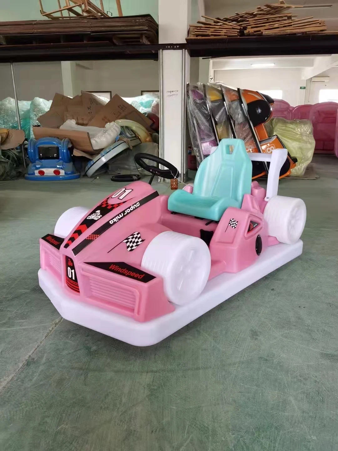 new Sports go kart style children electric car price battery bumper car for sales