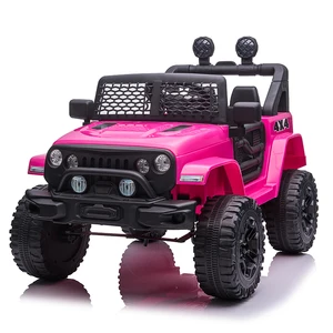 Comfortable Cars Made in China Multifunctional Electric Kids Car OEM Customized pink Color Girl Children's Car