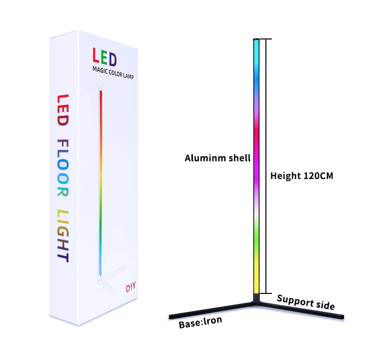 New Product SK6812 Digital RGB Dream color LED Corner Floor light for Home Decoration with good price