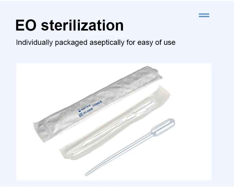 3ml Disposable Lab Transfer Pasteur Pipette - Sorfa Quality