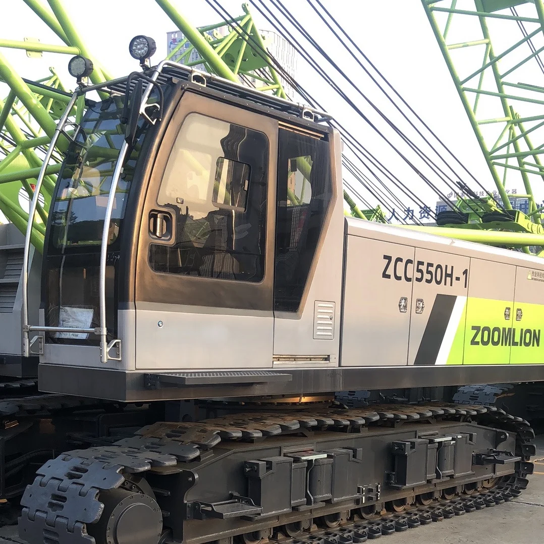 Zoomlion 55 Ton Crawler Crane ZCC550H for Sale - High Efficiency