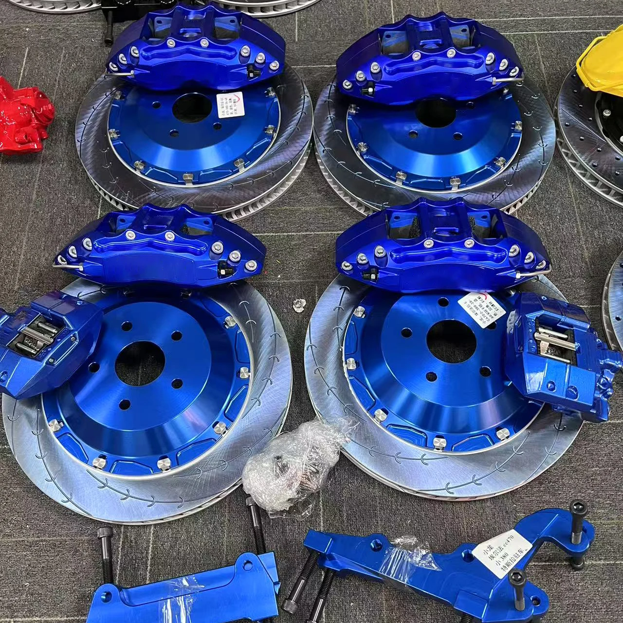 EC670 Front 6 Pot Brake Calipers - Upgrade Your Toyota GR 86