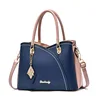 Deep blue and pink