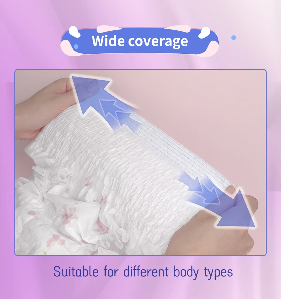 Customized Ladies Period Pants Overnight Underwear Manufacturing