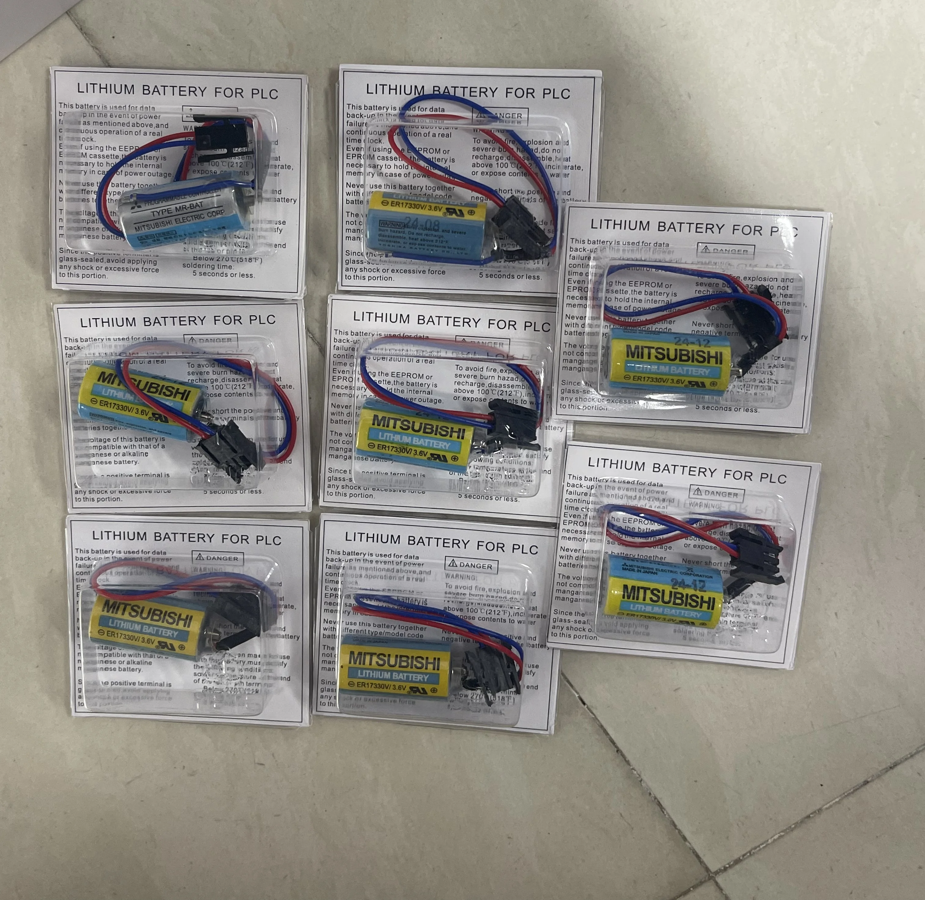 MITSUBISHI Lithium Battery (for PLC) MR-BAT ER17330 MITSUBISHI Lithium Battery (for PLC) MR-BAT ER17330