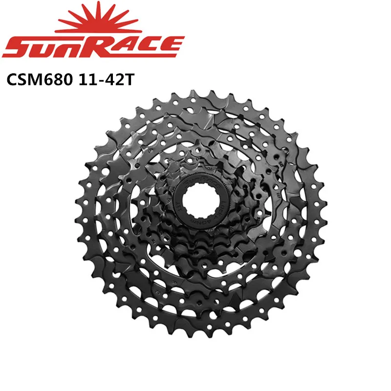 Sunrace Csm66 Csm680 Cassette 8speed 11-34t 11-40t 11-42t Bike Bicycle ...