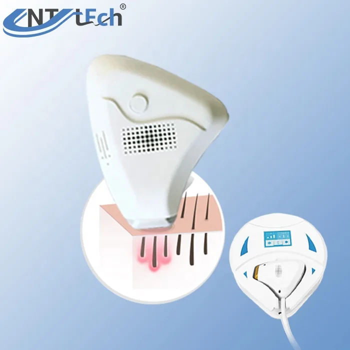 Безболезненное домашнее ручное диодное лазерное удаление волос на лице для женщин