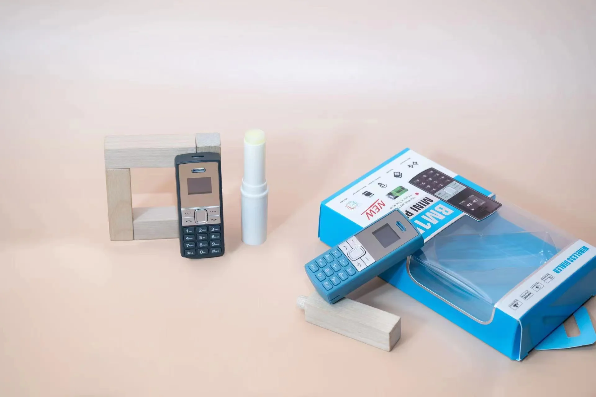 2024  Unlocked Smallest Mobile Phone, BM150 Tiny Mini Mobile