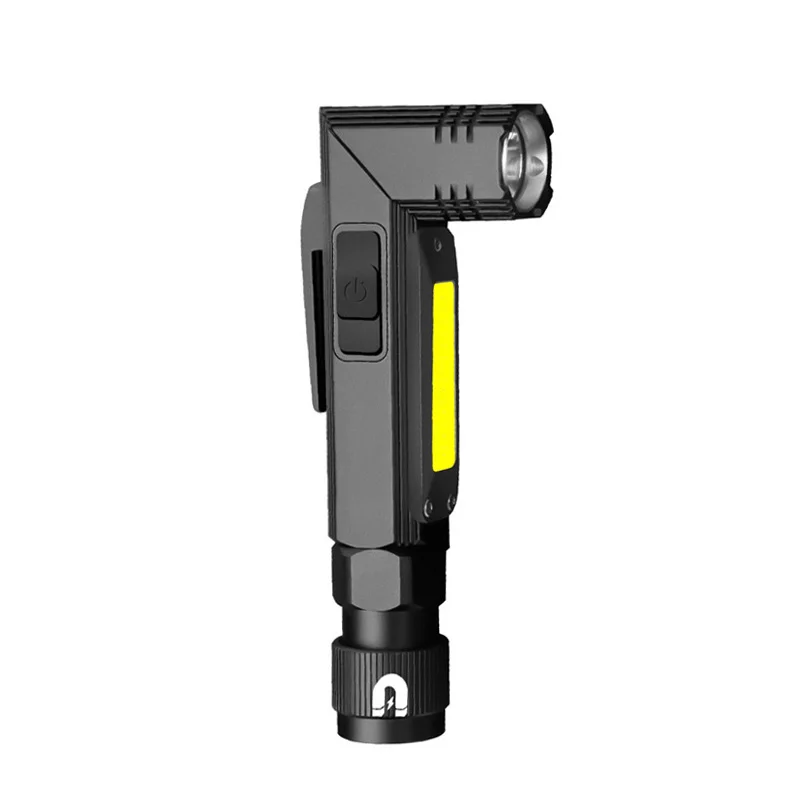 90 Degree Mini Flashlight Ip65 Waterproof Led Flashlight 600 Lumens Tactical 