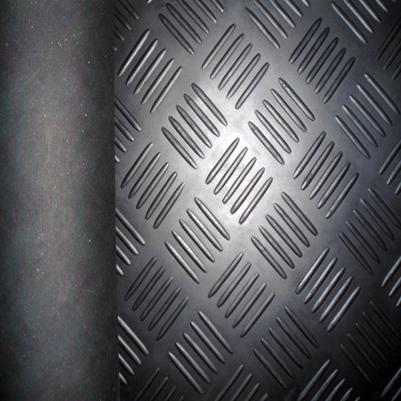Buy Wholesale China Anti Slip Waterproof Coin Checker Diamond Ribbed Rubber  Mat & Floor Mat at USD 0.6