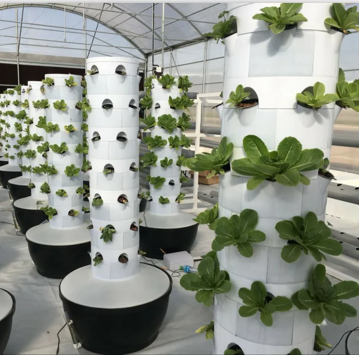 Vertical Aeroponic Tower Garden Hydroponic System - Eco-Friendly