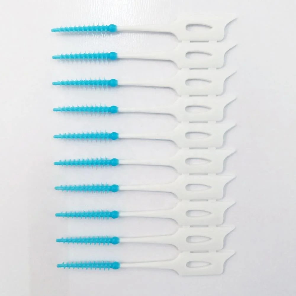 15 шт. резиновая межзубная щетка мини зубная щетка