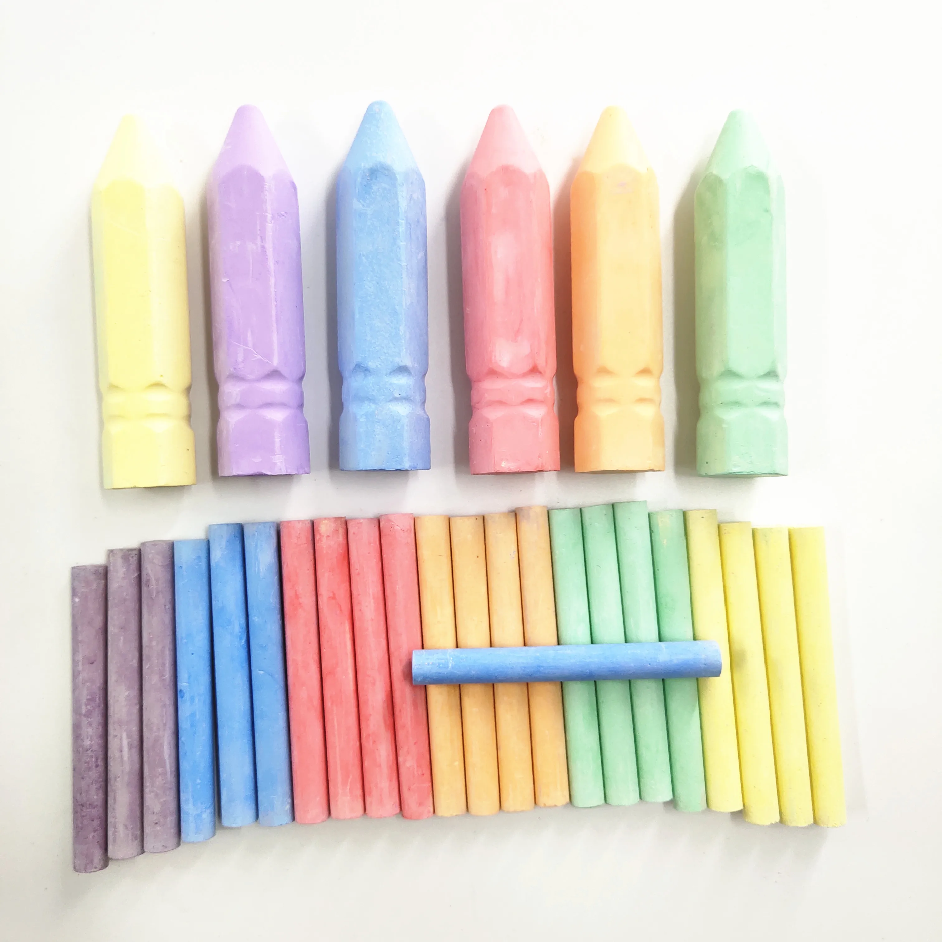 Нетоксичный гигантский цветной карбонат кальция большой тротуар белый мел