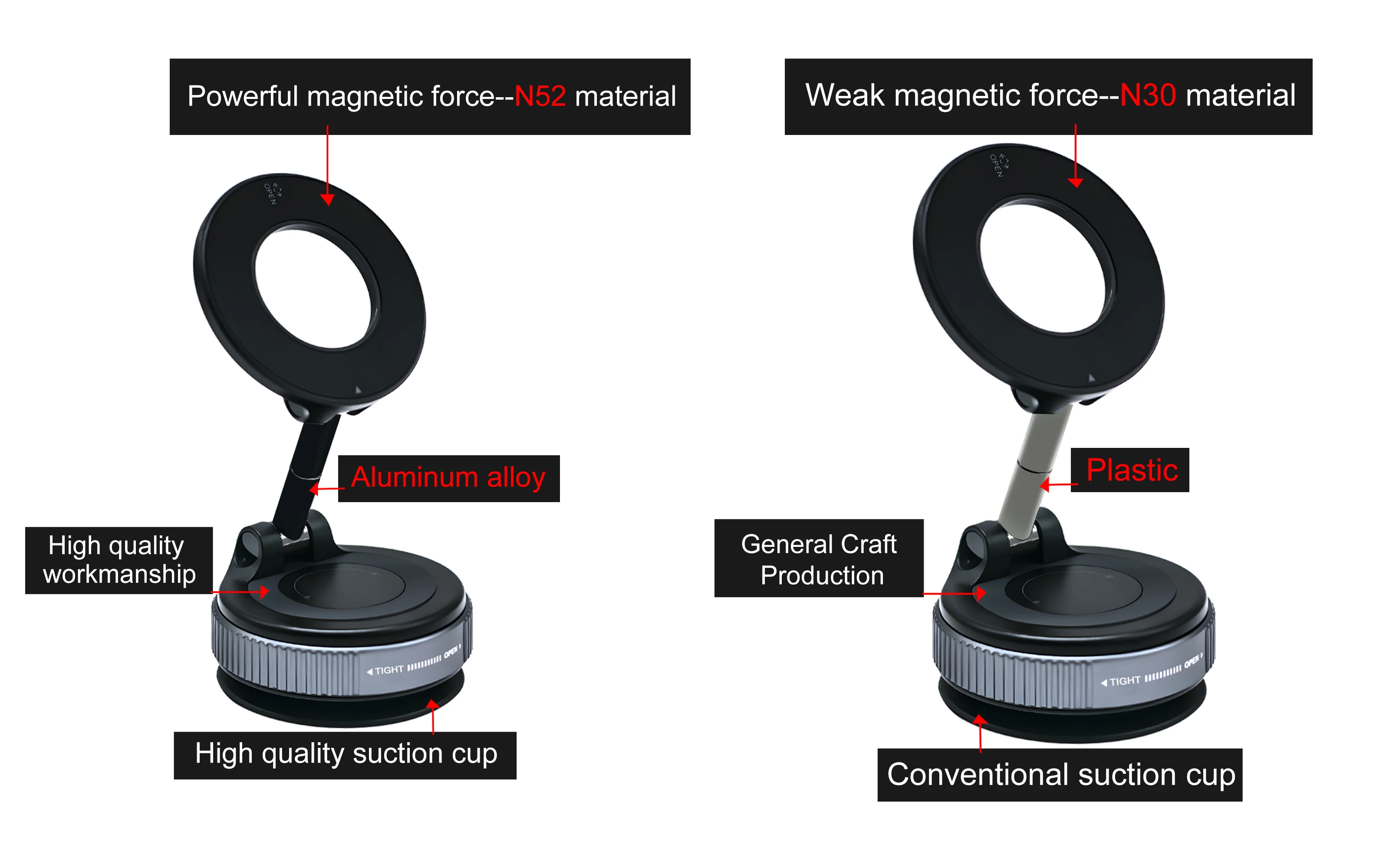Mobile Car Stand Strong Magnetic Holder - Image 2