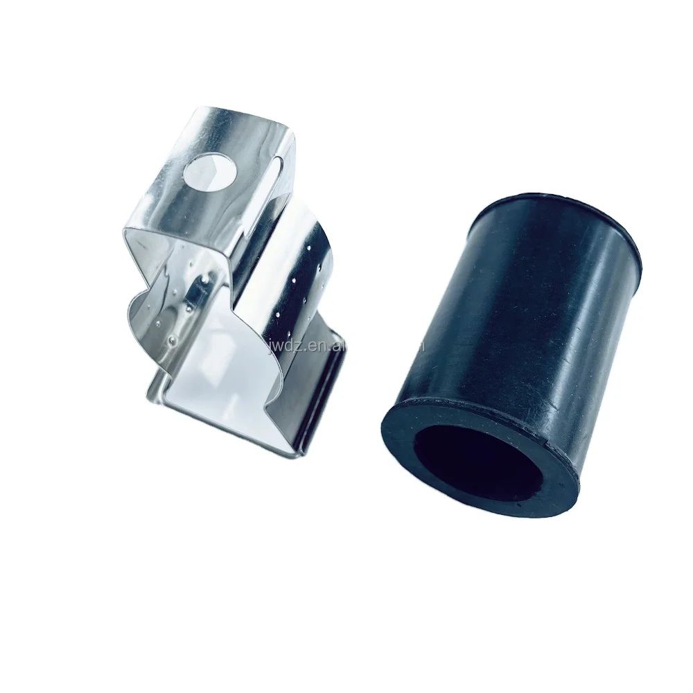 Stainless steel RSB-130 Clip with clamp lining for  Elliptical Waveguide E130