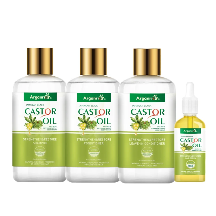 Fast Shipping New Arrival Contain Biotin Jamaican Black Castor Oil Ingredient Golden Hair Growth Oil