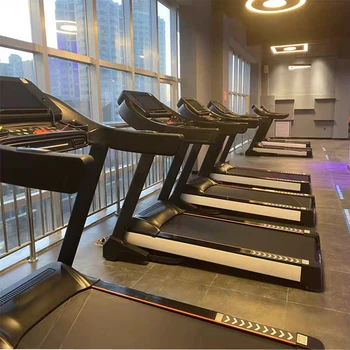 Ganas  gym equipment Treadmill Professional Electric Treadmill cardio running machine Multifunctional  commercial  treadmill