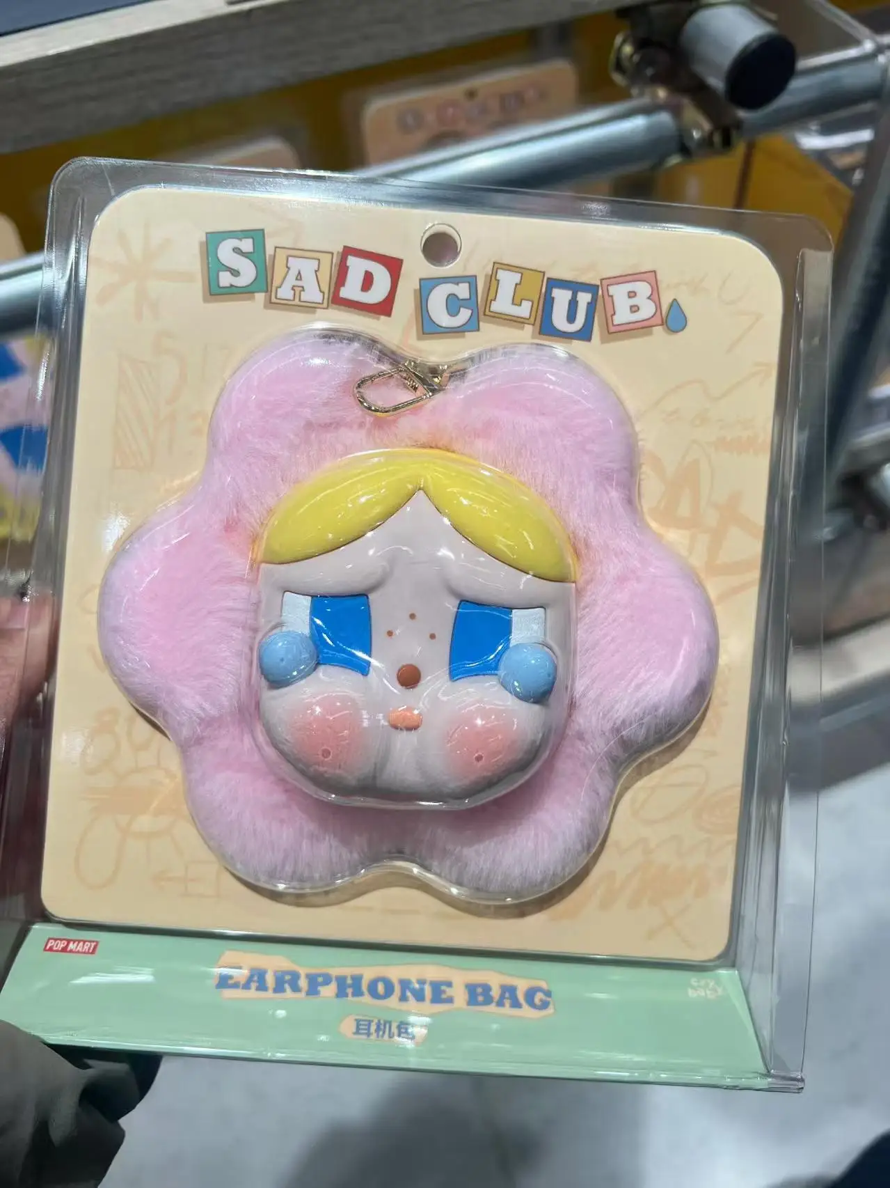 イヤホン POP MART CRYBABY Crying Earphone Case Authentic Crybaby Crying Again Series - EARPHONE case from