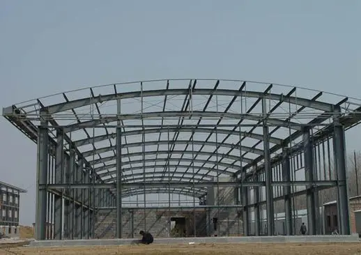 Steel Structure Building Exported to Russia Prefab Houses Modular Hous Large Steel Structure Supermarket Ready  Made Houses