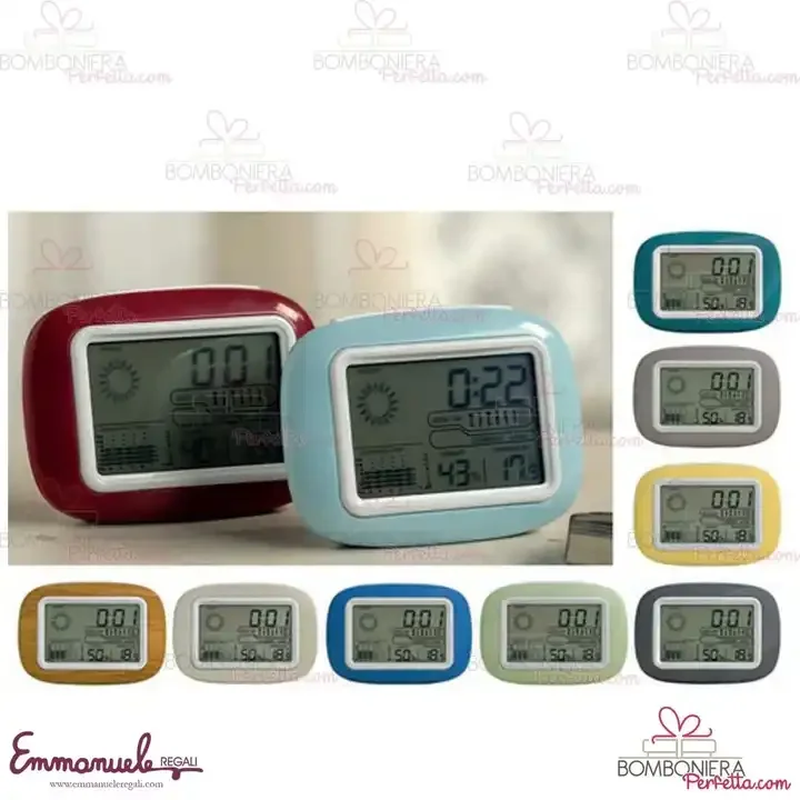 ABS Factory Direct Supply Digital Table Clock Multi-functional Alarm Clock Led Clocks for Home Digital Temperature Humidity