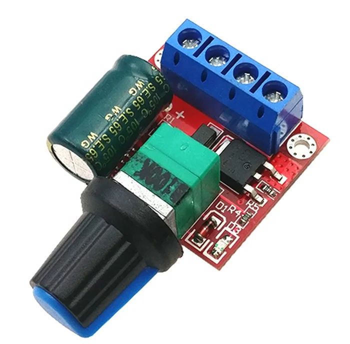 Шим 3. 5v 12v 10a PWM DC регулятор скорости.