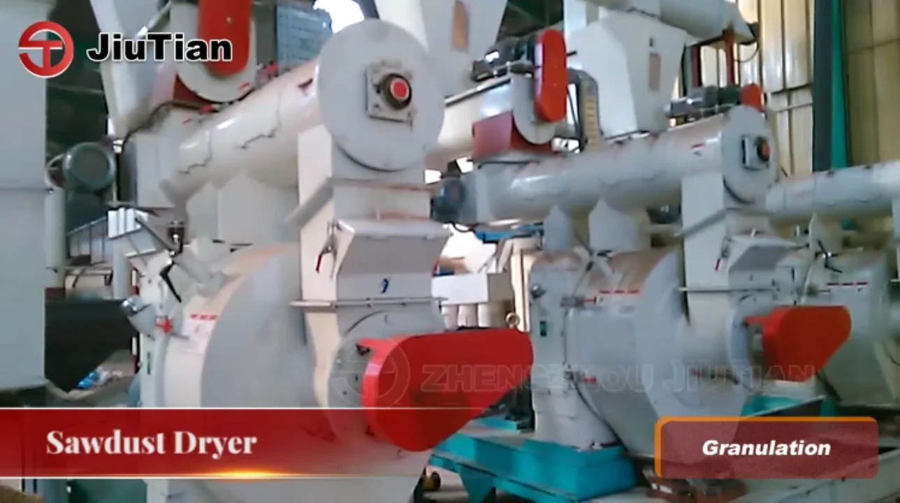 Biomass Fuel Complete Pellet Production Line For Sawdust Wood Chip ...