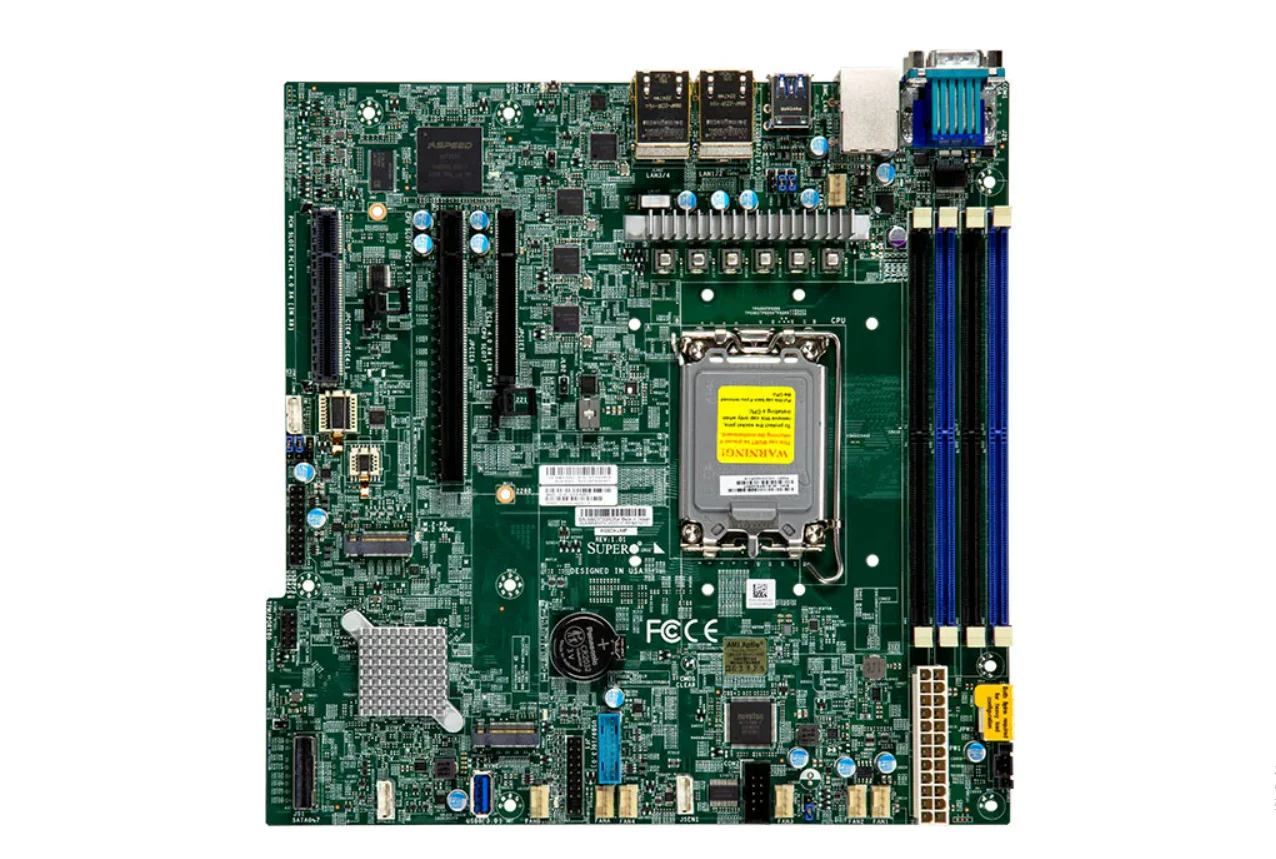 マザーボード Supermicro X10SRH-CLN4F Xeon E5-2618L v4 Supermicro-Server-Motherboard-