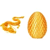 10CM Bright gold Dragon egg + Chinese dragon 30CM
