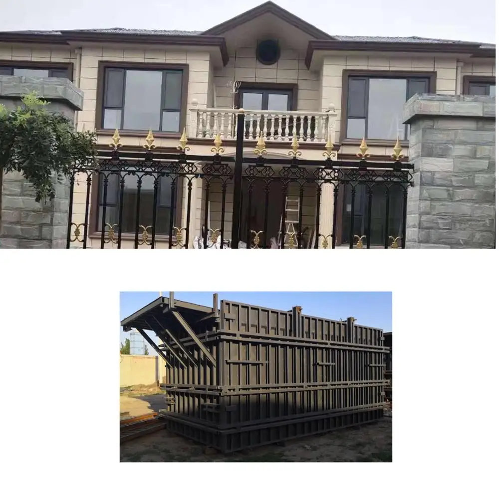 Бетонный дом построенный с 3d-принтером сборный комплекты машина