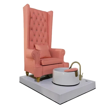 High-end Manicure Foot Massage Sofa Chair High Back Luxury Throne Foot Massage Chair
