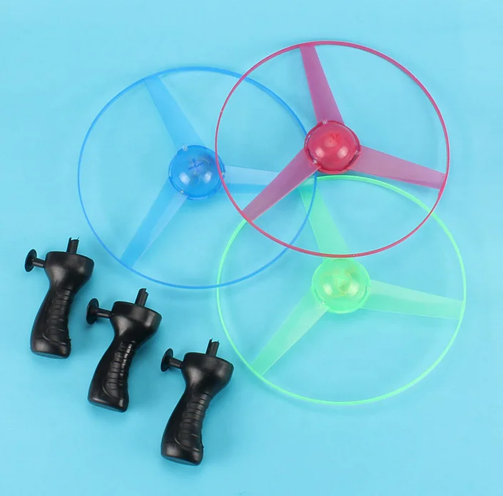 Novelty Bulk Toys Spinning Top Toy With Light Bouncing Spinning Tops With Gyroscope Favors Led